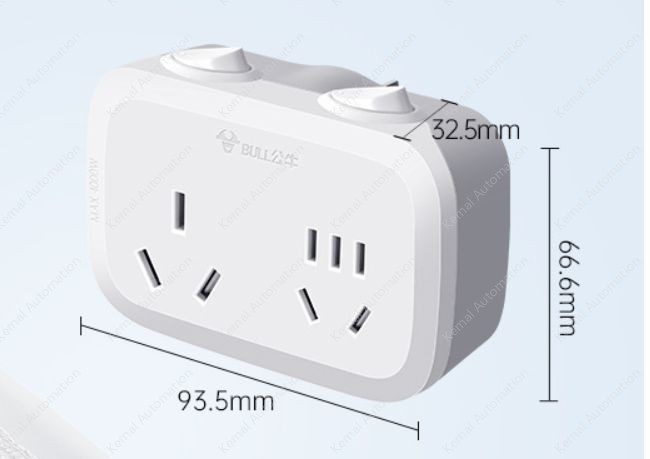 Expansion hole 10A+16A plug 16A9323D