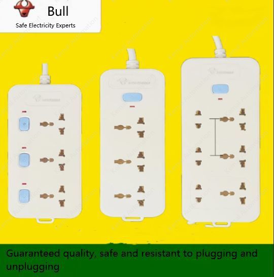 Four-position independent switch (white) 2 metres
